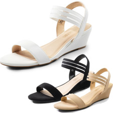 Women Low Wedge Sandals Summer