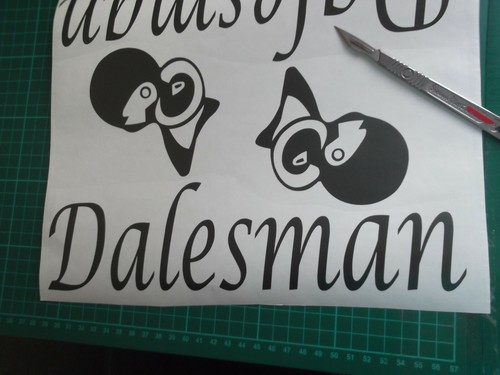 Dalesman caravan set sticker - ,