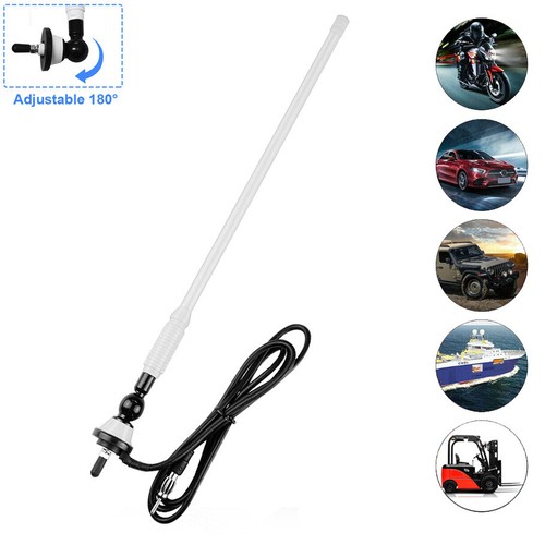 Marine stereo radio - radio, antenna