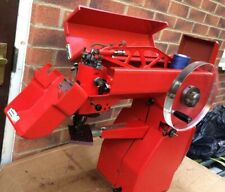 Rare Cased Red Singer 29K71 Walking foot Antique Industrial Patcher Machine