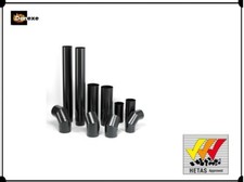 5" inch 125mm diameter Black