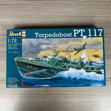 1:72 TORPEDO BOAT PT 117 UNITED STATES NAVY WORLD WAR II WWII MODEL KIT 05048