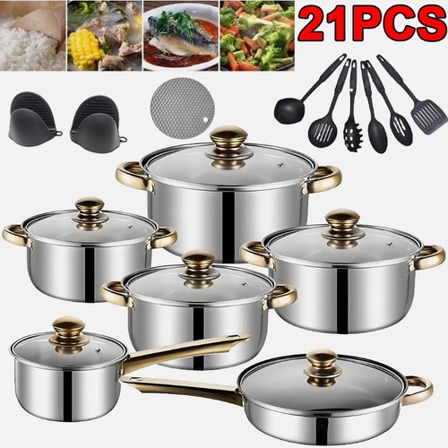 21pcs induction pan - induction,