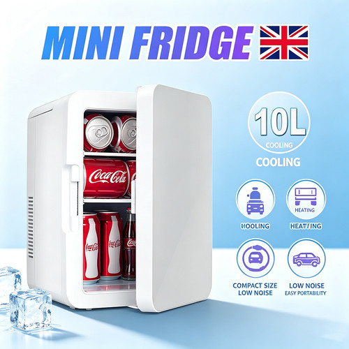 Portable tabletop mini fridge - tabletop,