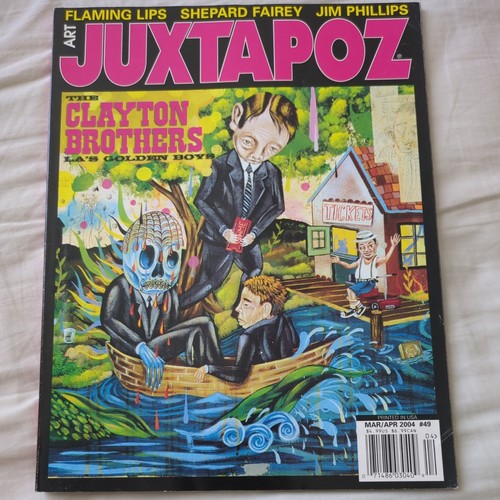 Juxtapoz mar apr 2004 - juxtapoz, #49