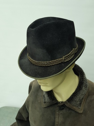 Vintage fedora trilby wool - ,