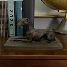 Vintage Whippet/Greyhound Dog