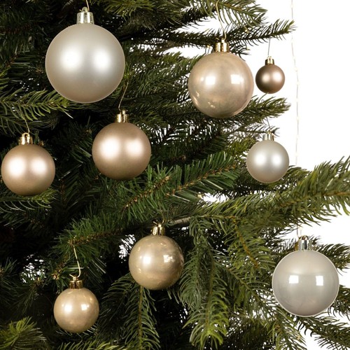Pearl gold baubles - pearl,