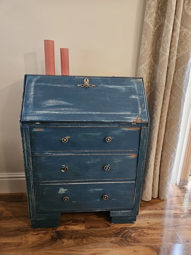Bureau writing desk distressed - desk,