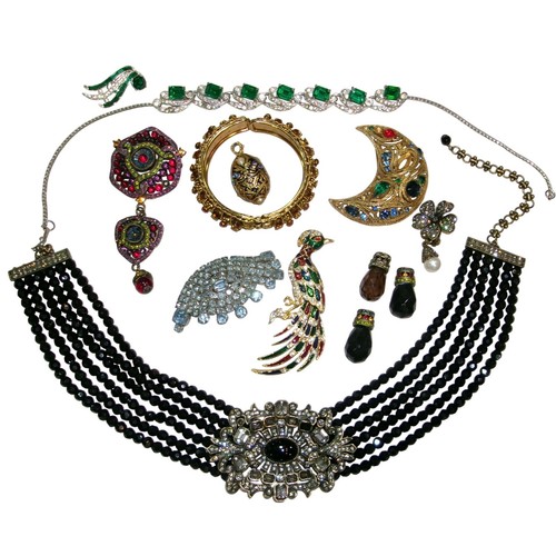 High end costume jewelry - end,
