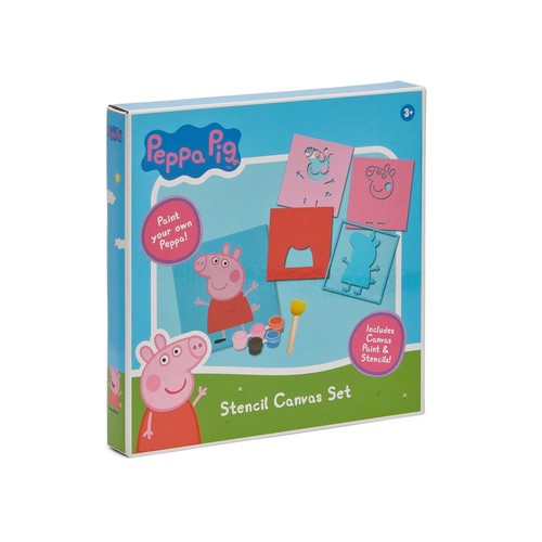 Peppa pig stencil printing - pig,