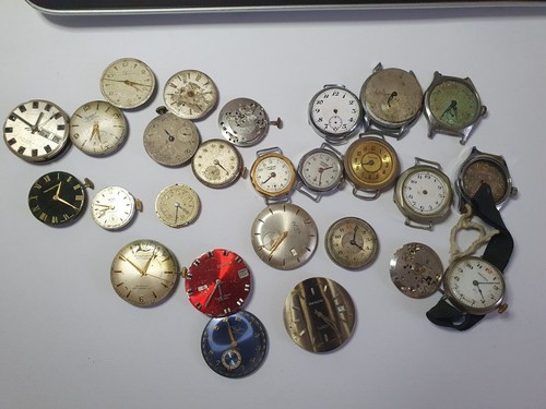 Vintage watch joblot - vintage,