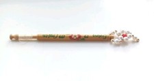 Hand Painted Woden Lace Bobbin