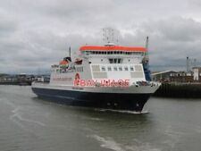 PHOTO  BEN-MY-CHREE LEAVES HEYSHAM THE ISLE OF MAN FERRY LEAVES HEYSHAM FOR DOUG