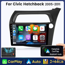 For 2005-2011 Honda Civic Hatchback Car Multimedia Carplay Screen Android Auto