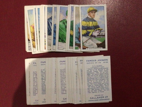 Gallaher cigarette cards - gallaher,