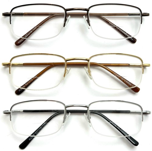 Semi rimless bifocal reading - bifocal,