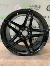 MERCEDES C63 W205 AMG 19" ALLOY WHEEL RIM GENUINE REAR A2054012000 GLOSSBLACK X1