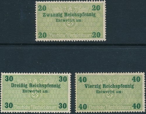 Stamp germany revenue - germany, wwii