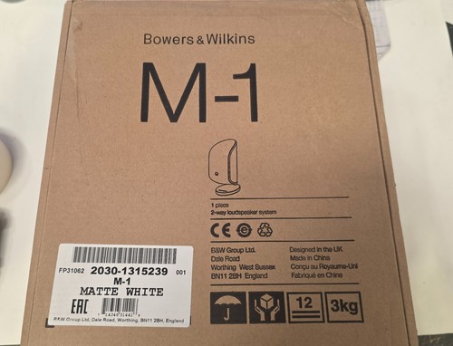 Bowers wilkins 1 white - bowers, m-1