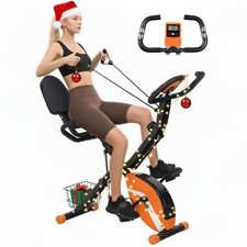 SPORTNOW Folding Exercise Bike