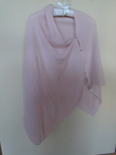 Talbots poncho pearl - talbots, button