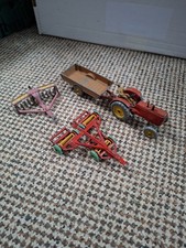 Dinky massey harris tractor - harris,
