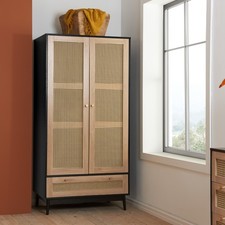 Croxley 2 Door 1 Drawer Rattan