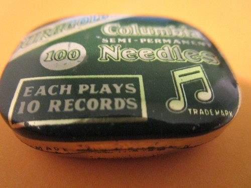 Gramaphone needle tin from - tin,
