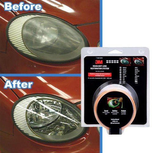 Headlight restoration kit - 3m,