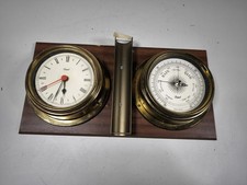 Vintage Brass Clock &