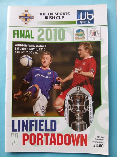 2010 irish cup final - 2010,