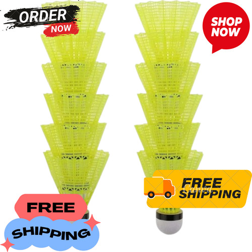 Multibao 12pcs nylon badminton - multibao,
