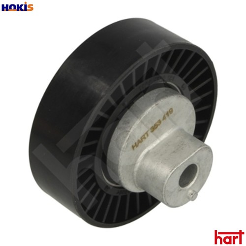 Deflectionguide pulley vribbed - deflectionguide,