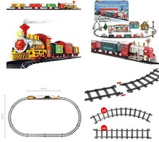 Christmas santa train set - train,
