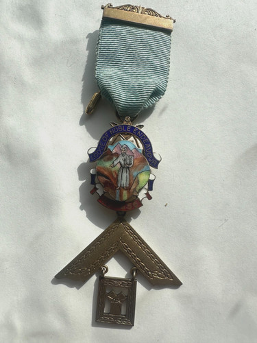 Vintage silver masonic lodge - vintage,