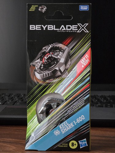 Hasbro beyblade keel shark - x,