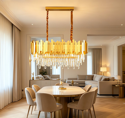 Luxury crystal chandelier - luxury,