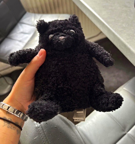 Jellycat black cat - jellycat, plush
