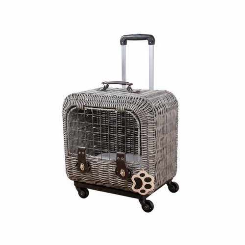 Wicker feline carrier - feline,
