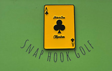 Hole in one golf ball markers