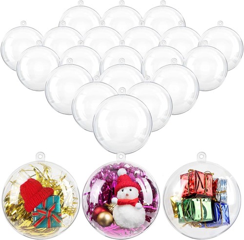 120pcs clear plastic christmas - clear,
