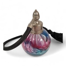 Vintage Perfume Bottle Atomizer Adrian Sanky Glass Art Refillable Perfume Bottle