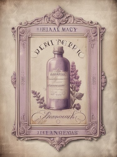 Vintage pharmacy sign french - vintage,