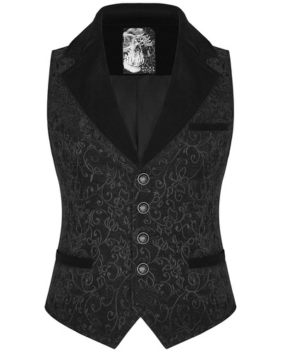 Punk rave mens vest waistcoat - rave,
