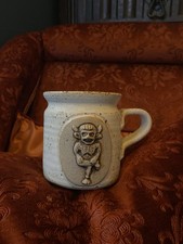 Gothic Lincoln Imp Stoneware Mug - Folk - Goth - Relic - Religious