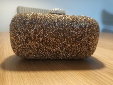 Beth Jordan Gold Evening Bag