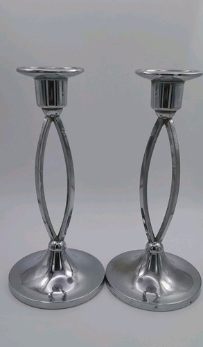 Pair vintage ianthe chrome - vintage,