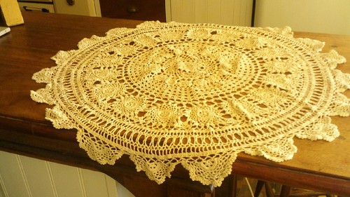 Vintage hand crochet - vintage, cotton