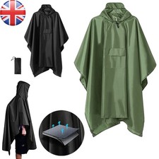 Rain Poncho Waterproof Adult